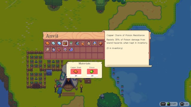 How To Get The Anvil Blueprint In Moonstone Island Charms