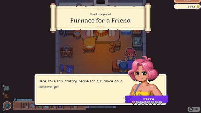 How To Get The Furnace Blueprint In Moonstone Island Ferra Quest