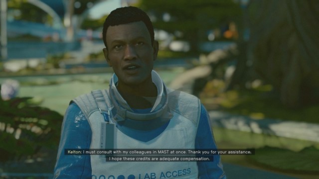 Starfield Kelton Fresh At End Of A Tree Grows In New Atlantis Mission