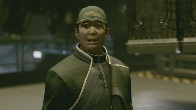 Starfield Ron Hope Closeup In Hopetech Factory