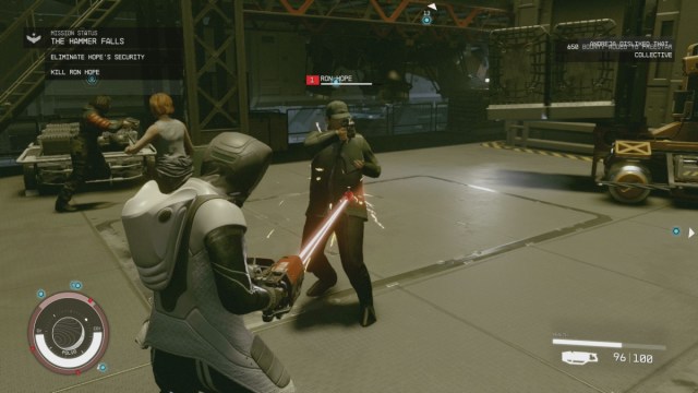 Starfield Ron Hope The Hammer Falls Violent Approach