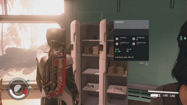 Starfield Steal Swimsuit From Locker At Paradiso Resort Property