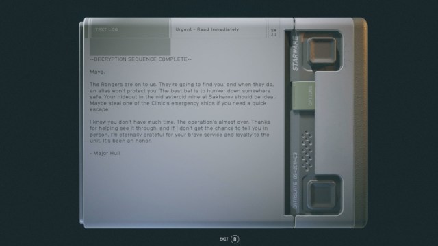 Starfield Surgical Strike Search For Clues Urgent Read Immediately