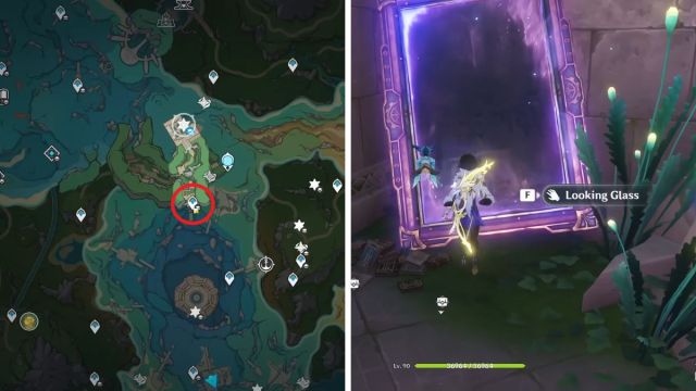 Orthant Of Memory Looking Glass