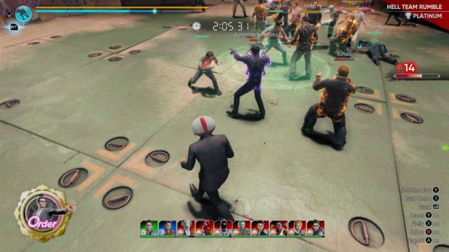 Like A Dragon Hell Team Rumble Platinum Event