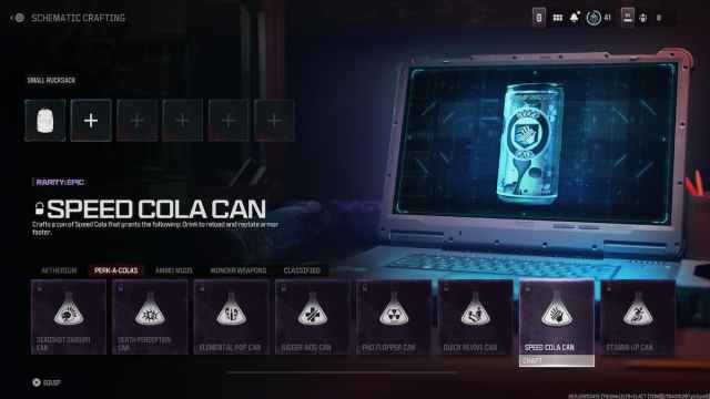 Mw3 Speed Cola Schematic