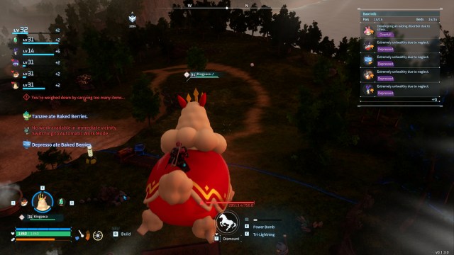 Riding Kingpaca In Palworld