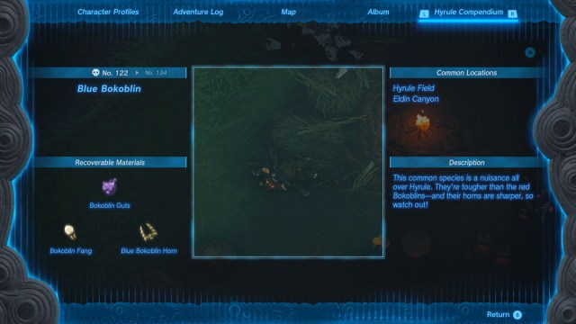 Tears Of The Kingdom Hyrule Compendium