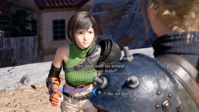 Final Fantasy 7 Rebirth Recruiting Yuffie