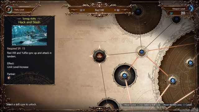 Best folio upgrades for Red XIII in Final Fantasy 7 Rebirth