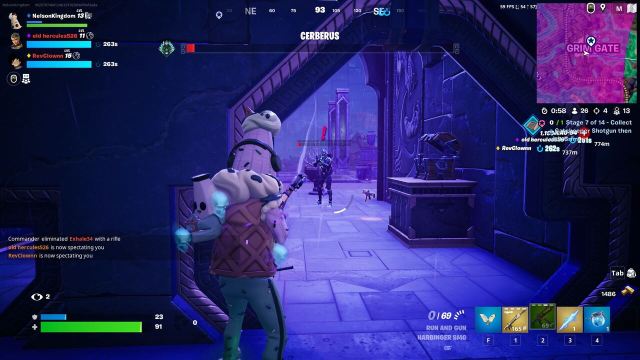 How To Beat Cerberus In Fortnite