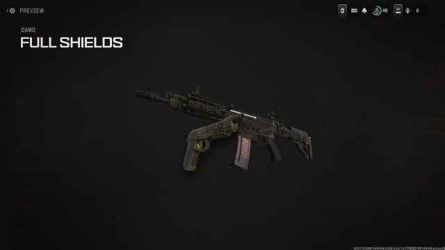 Modern Warfare 3 Dune Full Shields Camo