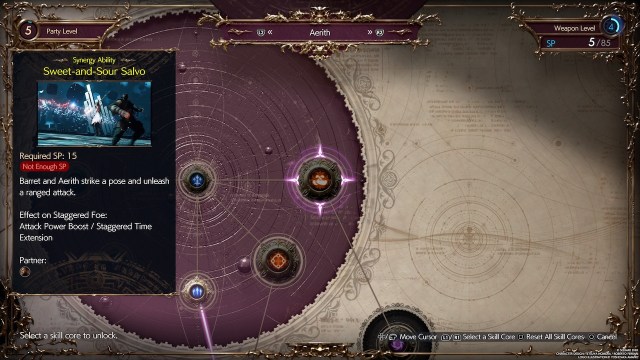 Final Fantasy 7 Rebirth Best Folio Upgrades For Aerith Sweet Sour