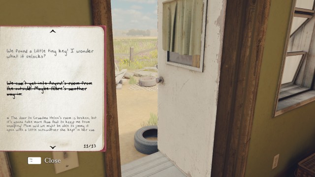 How To Get Inside Augusts Old Room In Open Roads Door