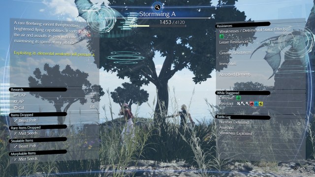 How To Pressure Stormwing In Final Fantasy 7 Rebirth Wind