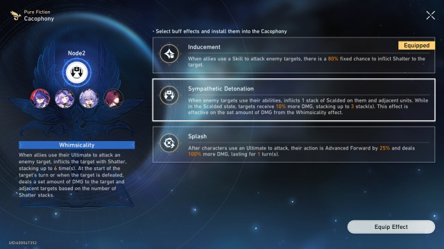 Honkai Star Rail Pure Fiction Deceitful Chaos Cacophony