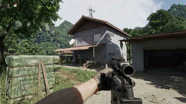 Gray Zone Warfare Isolated House