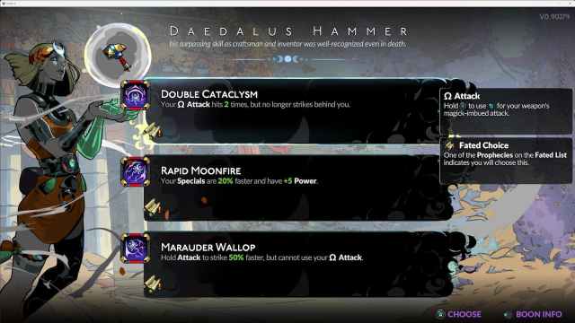Hades 2 Daedalus Hammer