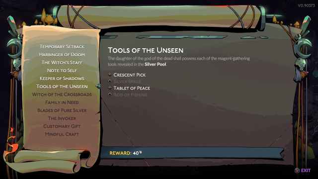 Hades 2 Tools Of The Unseen