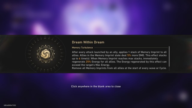 Honkai Star Rail Memory Of Chaos Dream Within Dream