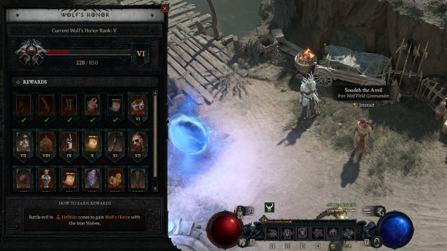 Honor Rank 5 Diablo 4