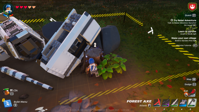 Where to find Rebel Wookie Rancher Grrraaalf in Lego Fortnite