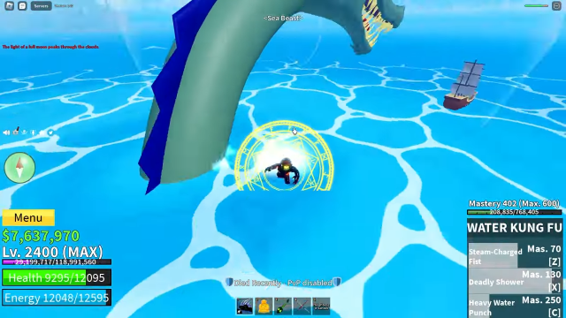 Sea Beast Blox Fruits
