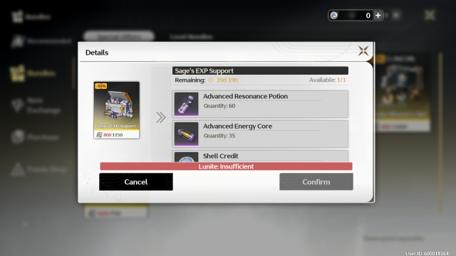 Shop Wuthering Waves Resonance Potions