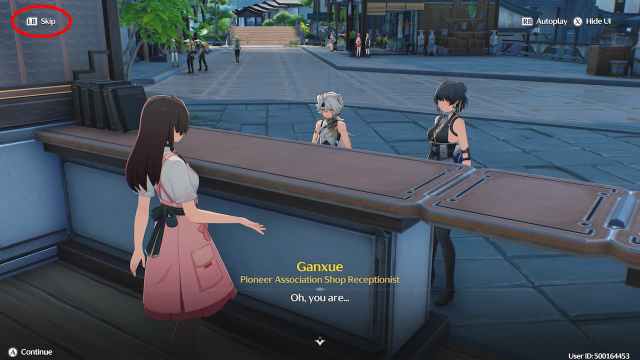 Wuthering Waves Skippable Cutscene