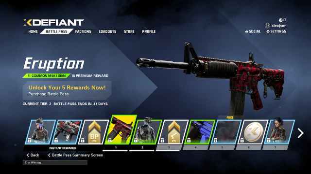 Xdefiant M4a1 Eruption