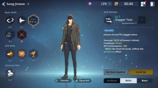 Best Sung Jinwoo Build In Solo Leveling Skills