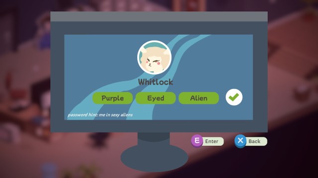 Duck Detective Margarets Computer Password Puzzle Solution Purple Eyed Alien