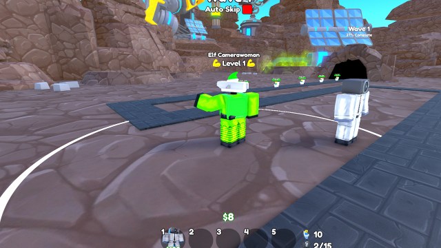 Elf Toilet Tower Defense