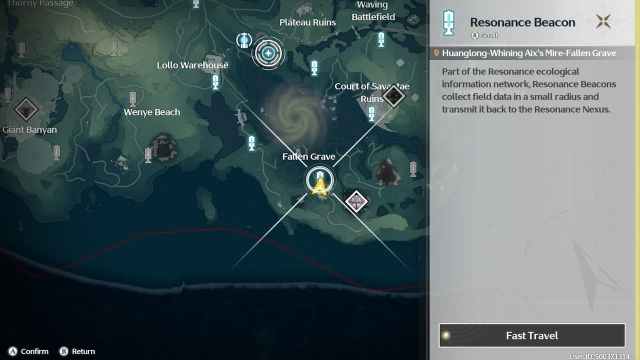 How To Solve Fallen Grave Encryption Block Puzzle In Wuthering Waves Location
