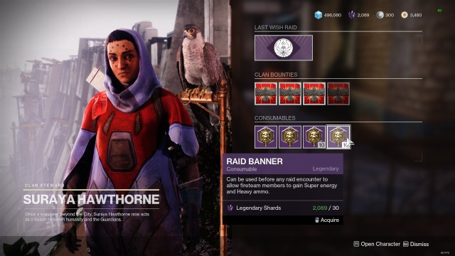 Best ways to spend Legendary Shards before The Final Shape in Destiny 2