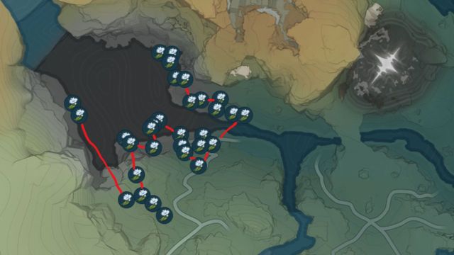 Wintry Bell Farming Route And Locations In Wuthering Waves Tolling Stream