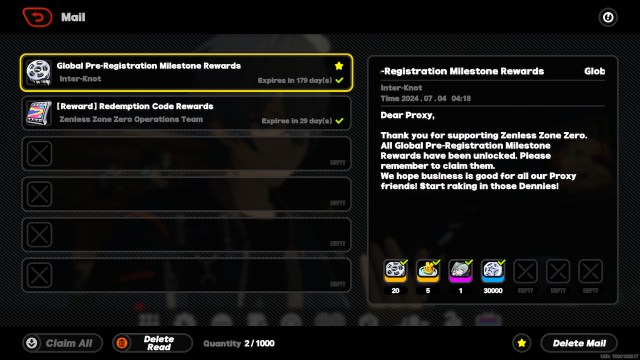 Zenless Zone Zero Zzz Pre Registration Rewards