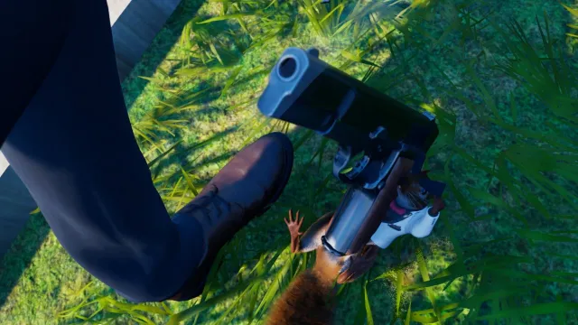 Takedown Squirrel With A Gun